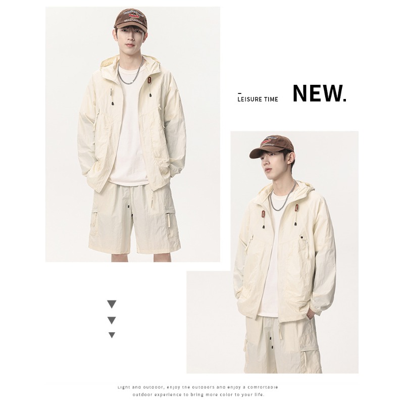 Summer Outdoor Golf Casual UV  - Yours Clothing Summer Jackets 评论和价格