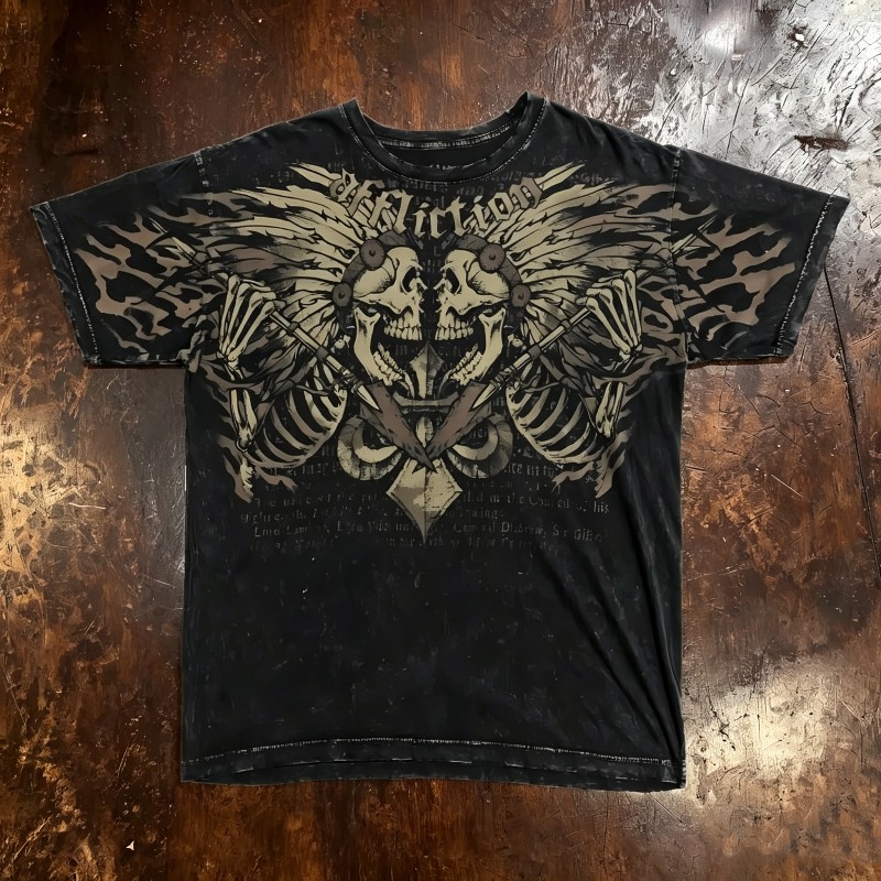 European and American Men's Su - Summer Goth Clothing 评论和价格