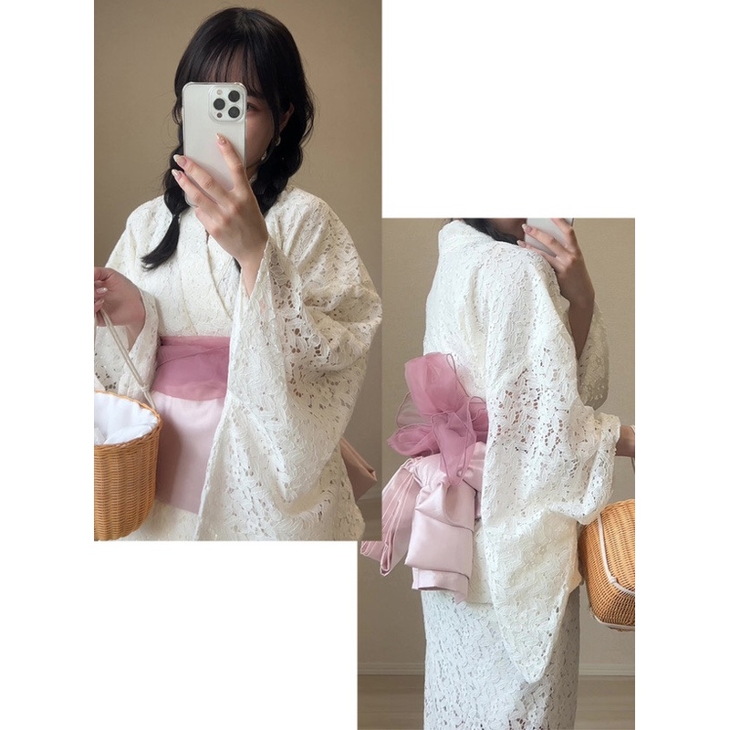 Summer Kimono Bathrobe Belt La - Summer Clothing Accessories 评论和价格