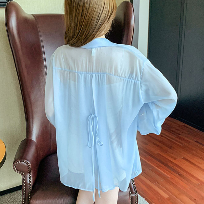 Tie Back Button Down Shirt Wom - Tie Front Shirt 评论和价格
