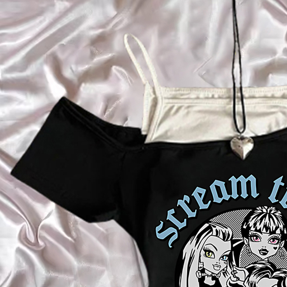 Aesthetic Punk Fairy Tee kawai - Summer Clothing Newborn 评论和价格