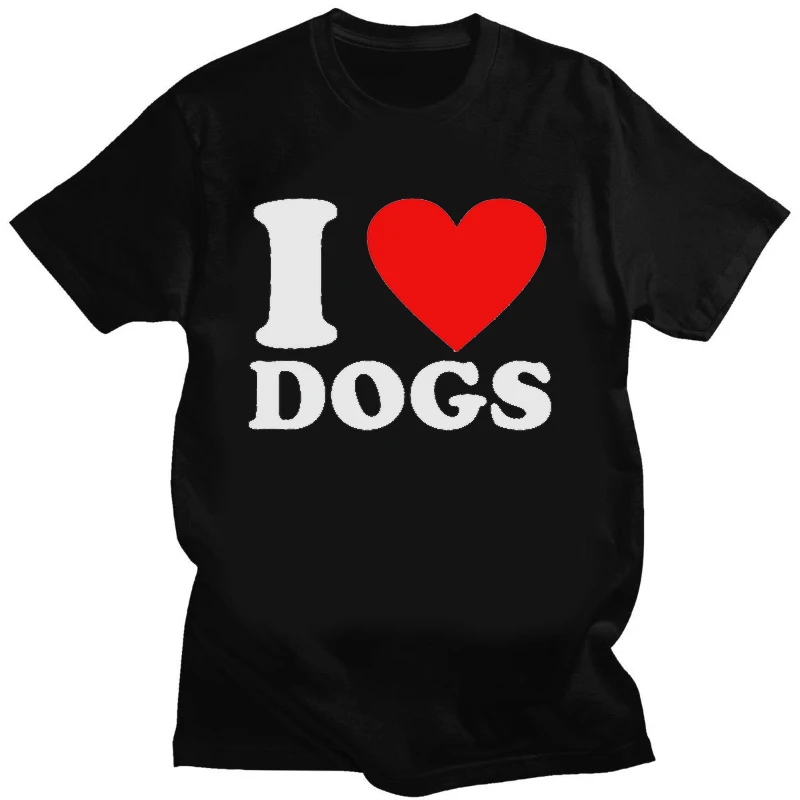 I Love Dogs Music Milf T Shirt - Summer Clothing Words 评论和价格