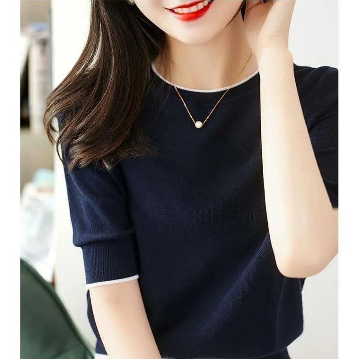 Women Sweater Summer Spring Ko - Summer Jumper Clothing 评论和价格