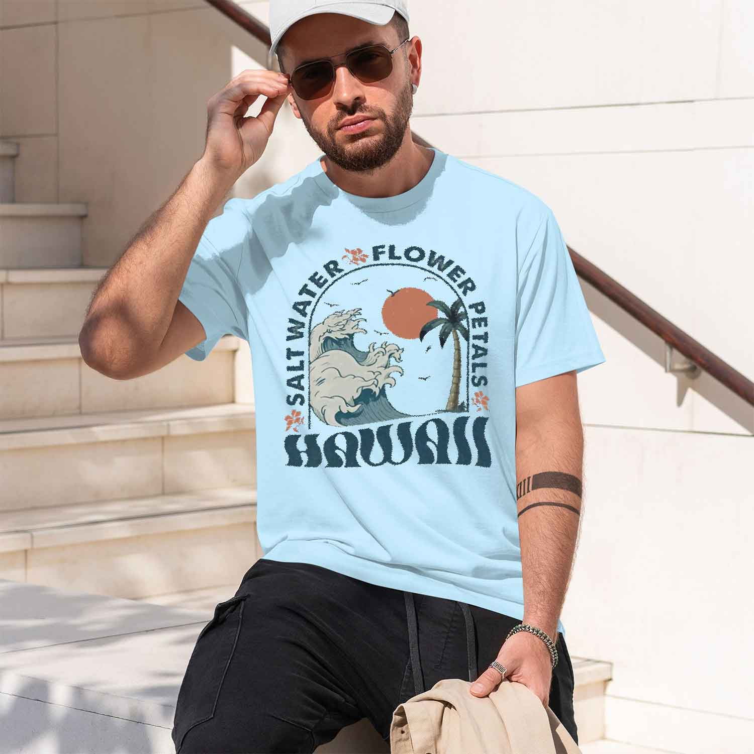 Hawaii Bea T-Shirt Bea T Shirt - Summer Vibes Clothing Men 评论和价格